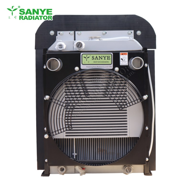 China‑made 926 Wheel Loader Radiator Assembly With Yunnei 76KW EFI Engine Water Tank Oil Cooler Intercooler