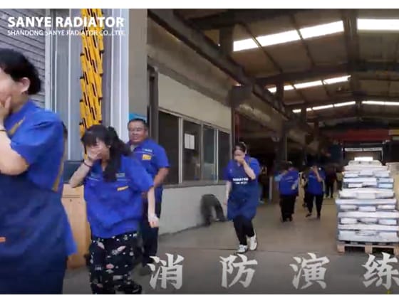 Fire Drill: Full Participation Prevents Disasters Before They Ignite Fire Drill: Full Participation Prevents Disasters Before They Start-Shandong Sanye Radiator Factory