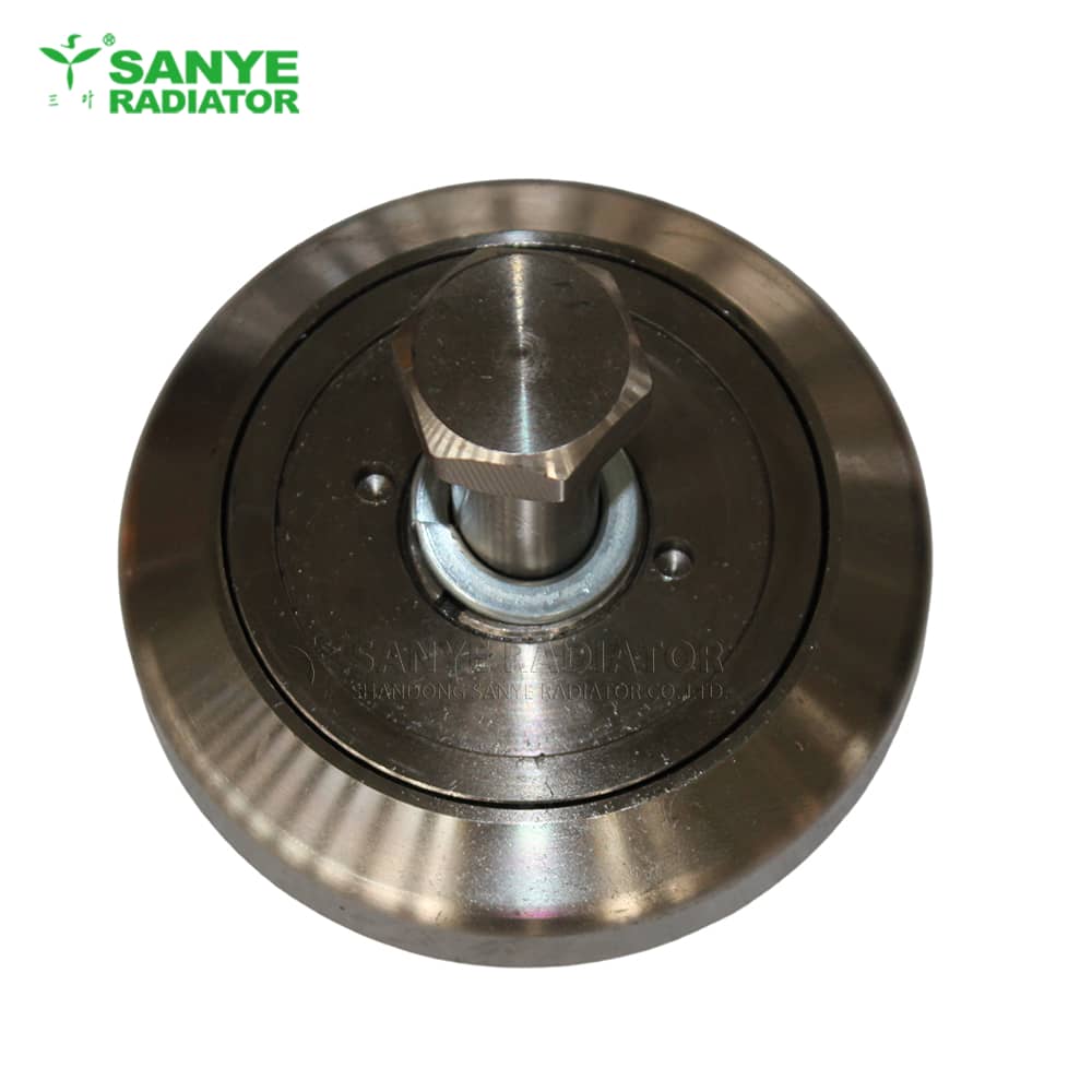 Drive wheel (friction wheel) for mining machine monorail train