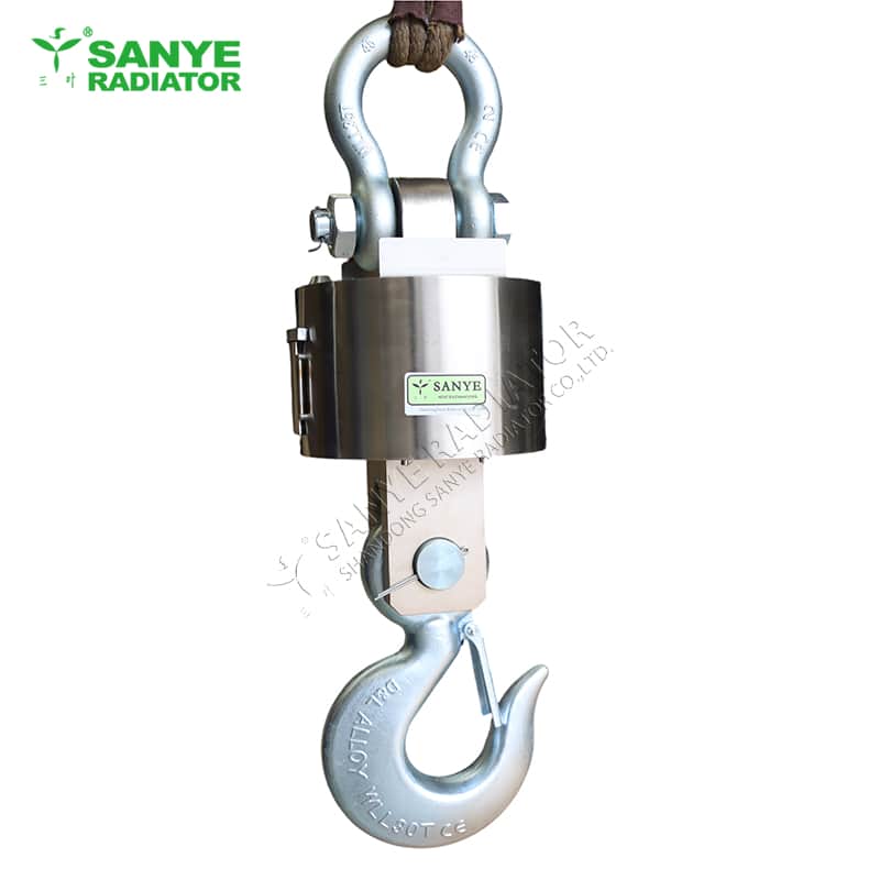 30-ton hook, wireless electronic crane scale, printing crane scale, stainless steel strap Handcart hook scale