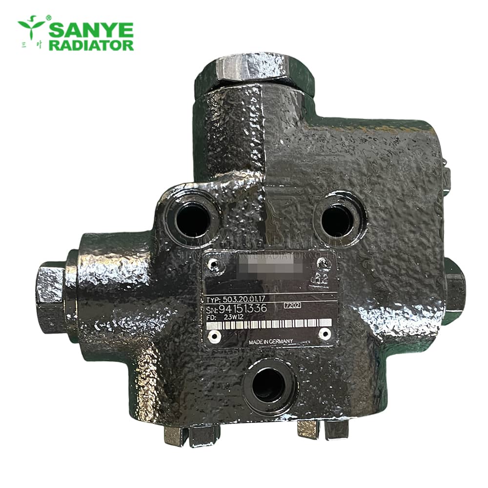 Flushing valve for monorail train spare parts