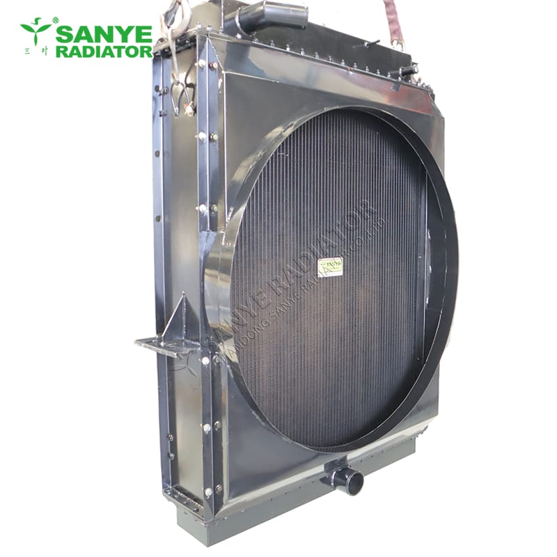 Road Mixer Regenerator Copper Water Tank Radiator Compatible with XCMG Hengnuo, Weima, Ruima