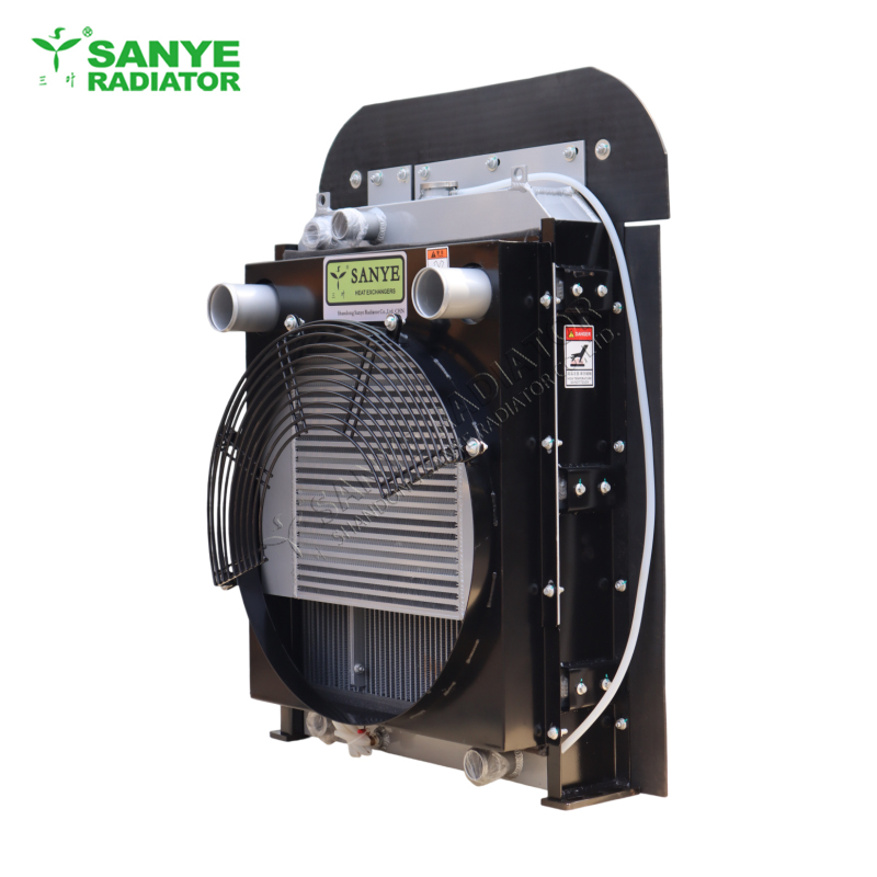 china-made-926-wheel-loader-radiator-assembly-with-yunnei-76kw-efi-engine-water-tank-oil-cooler-intercooler