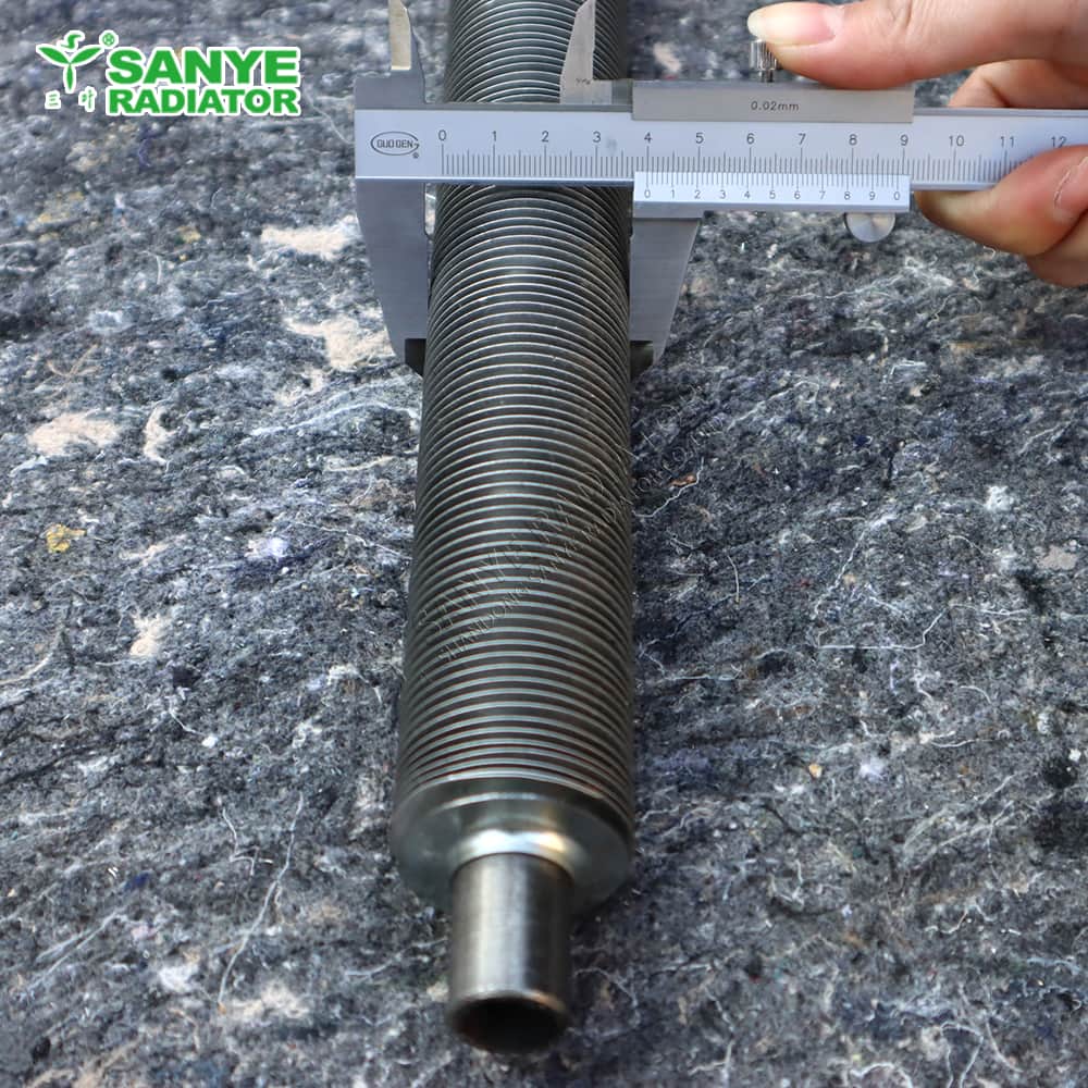 70x4(cm) radiator pleated finned tube (spiral tension wound finned tube)