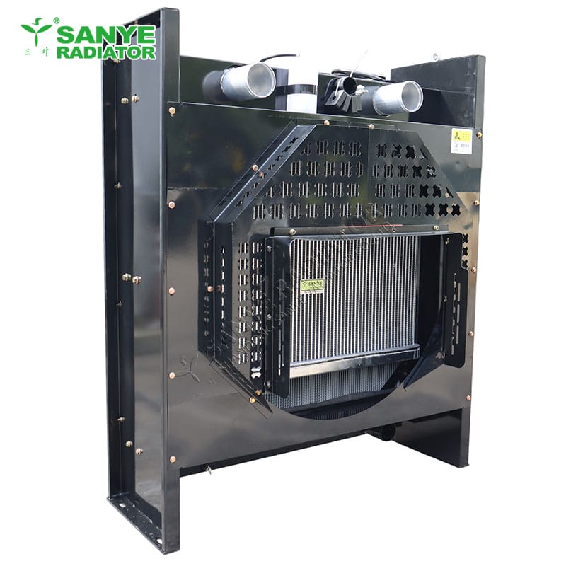 P13D490E Aluminum Radiator for Weichai / Yuchai / Cummins Generator Sets