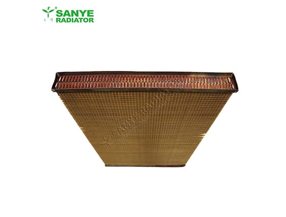 Customized Purple Copper Brass Assembled Flat Tab Seamless & Seamed Tube Flat Tube Tab Cooling Core Radiator