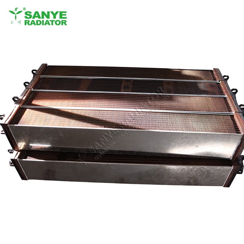 Tube & Strip Train Radiator for Internal Combustion Locomotives