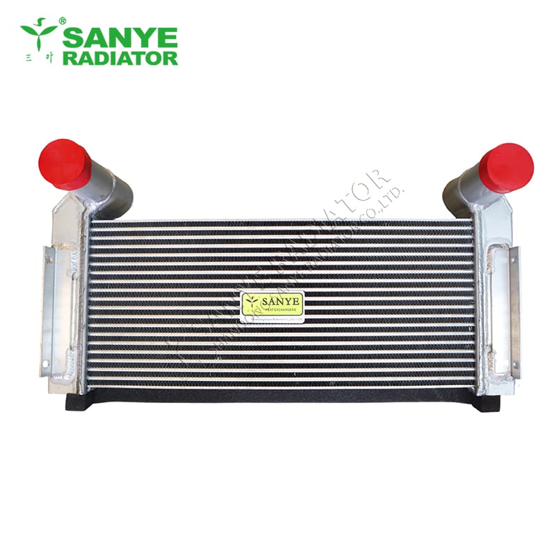 Monorail train intercooler for mining transport machinery