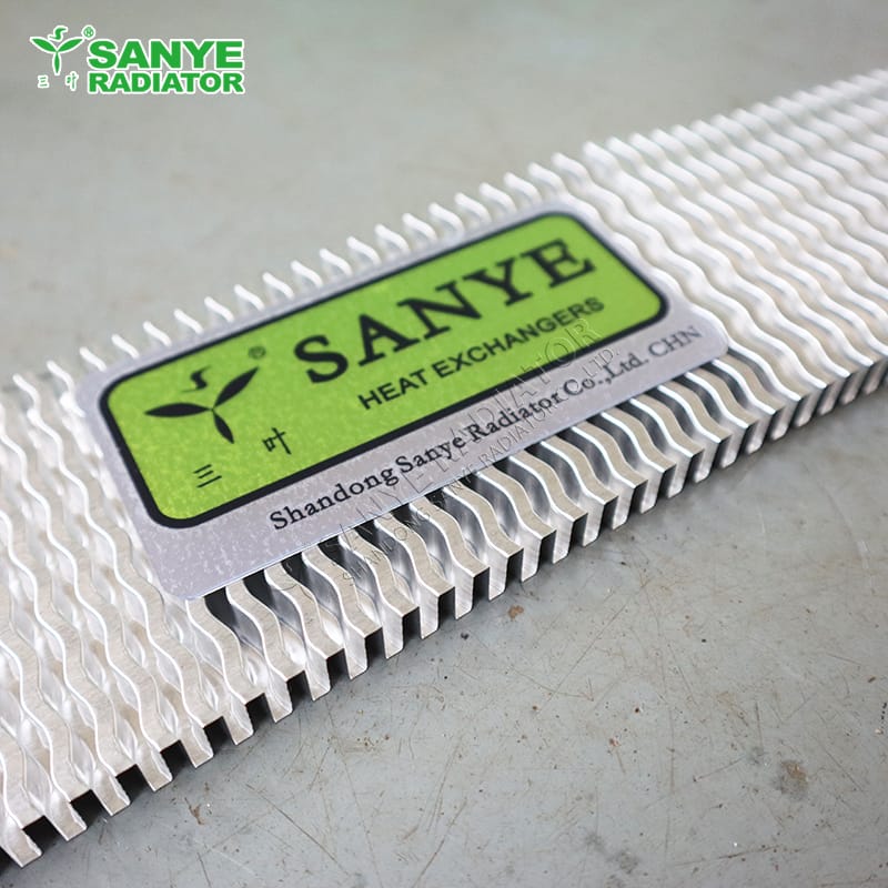 aluminum fin for Intercooler radiator