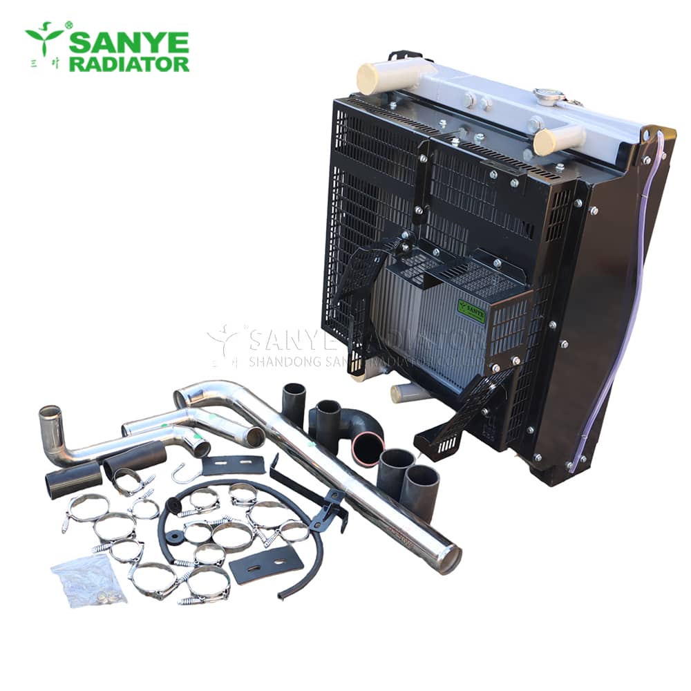 Baudouin 1002900727 Aluminum Radiator for DHM11D0059 6M11G150 Generator Set