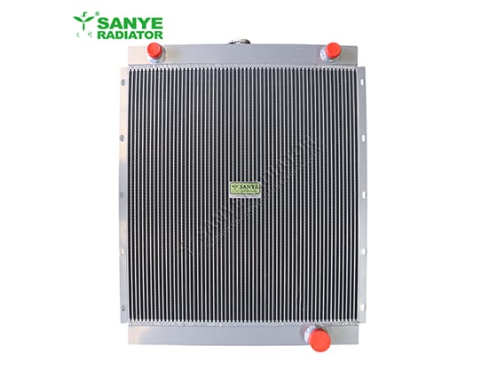 Customized aluminum radiator for special machinery