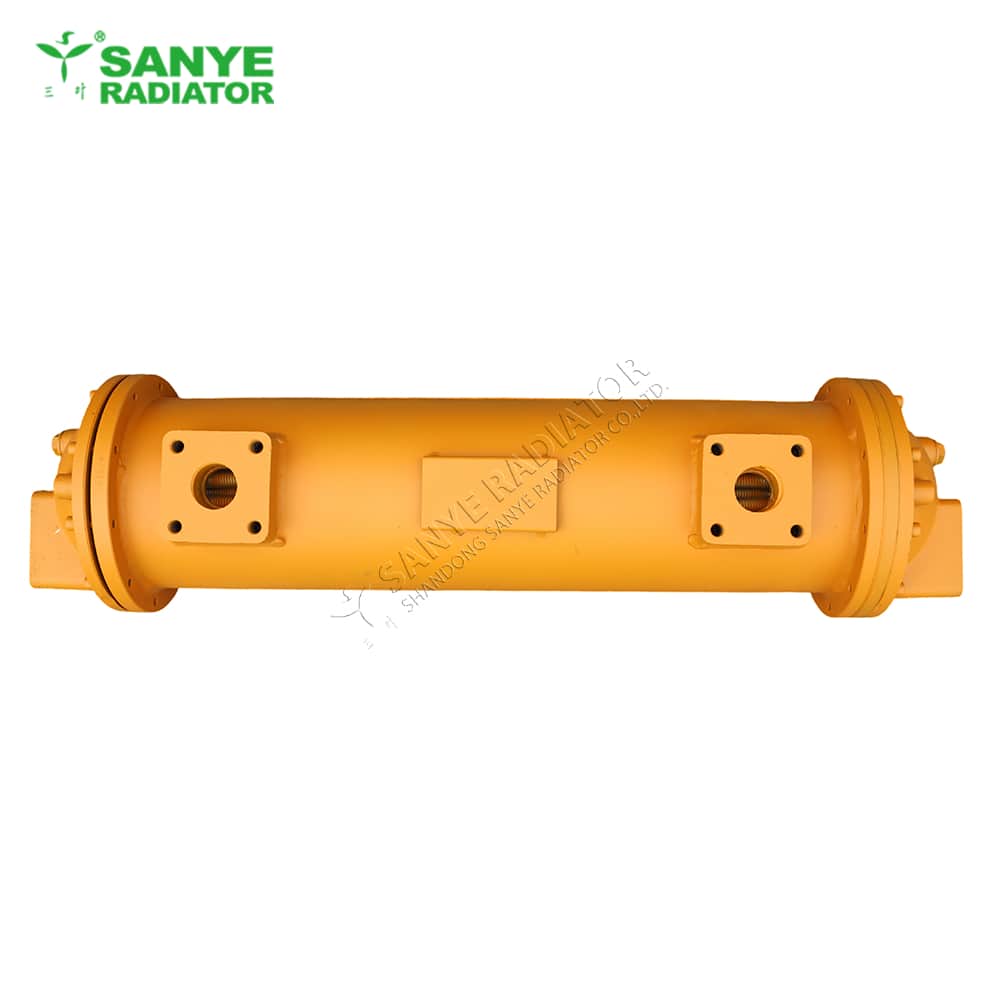 Zichai 6170 8170 Z6170 copper tube oil cooler for marine engine