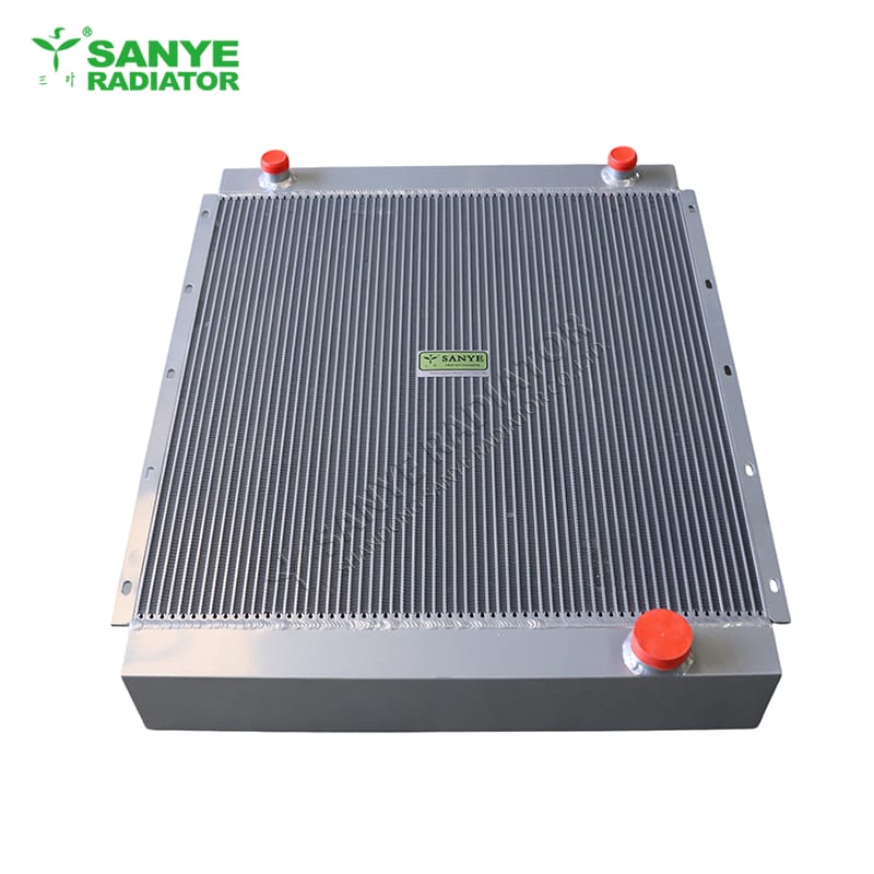 Customized aluminum radiator for special machinery