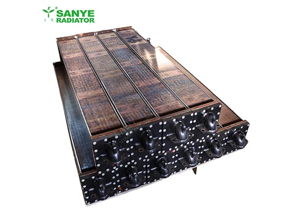 Tube & Strip Train Radiator for Internal Combustion Locomotives