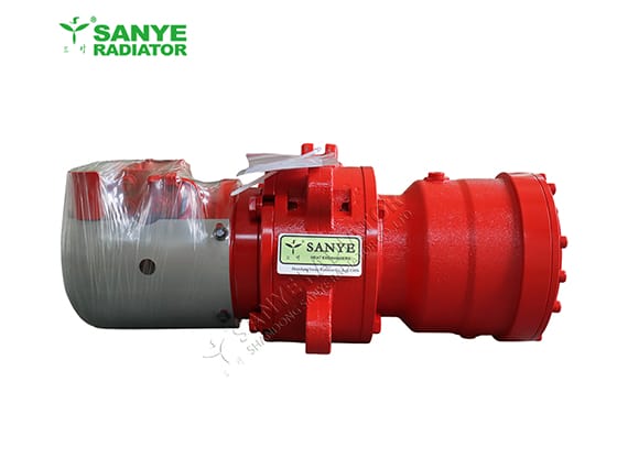 Hydraulic chain hoist for monorail crane trains