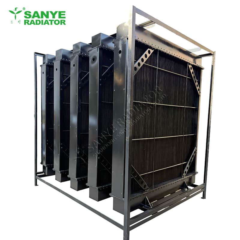 1000KW Generator Set Copper Radiator Assembly