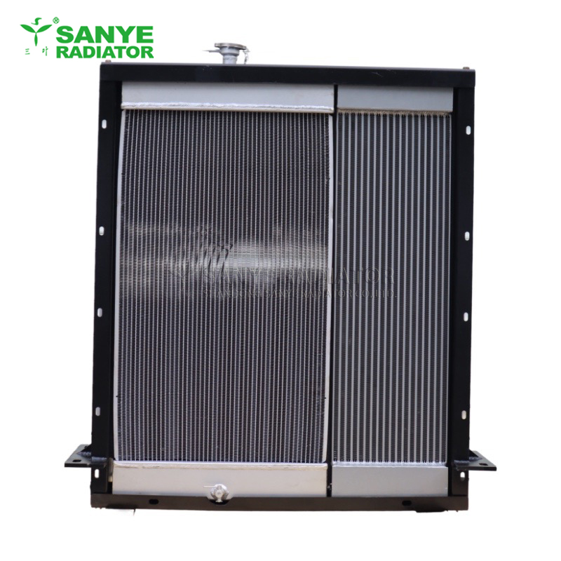 sem-650-650b-660b-wheel-loader-aluminum-radiator-assembly-water-tank-oil-cooler