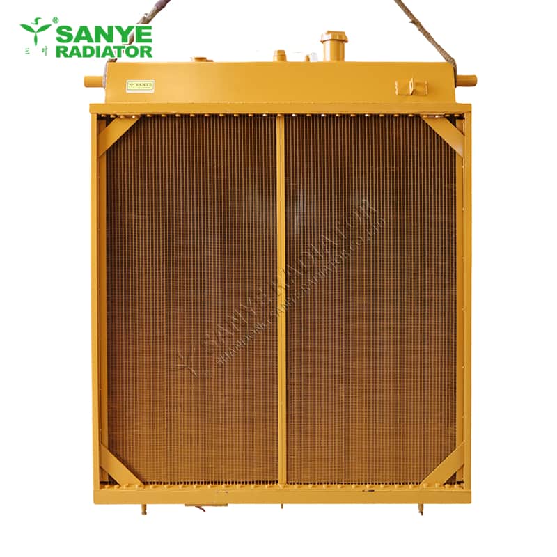 Komatsu 375-5 copper tank radiator for bulldozer