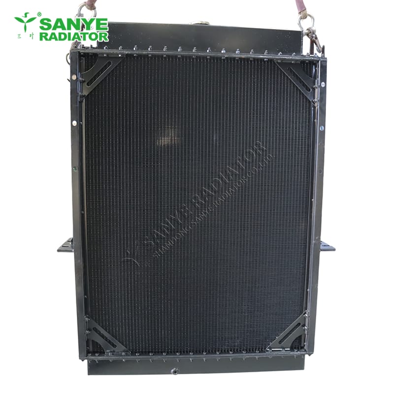 Road Mixer Regenerator Copper Water Tank Radiator Compatible with XCMG Hengnuo, Weima, Ruima