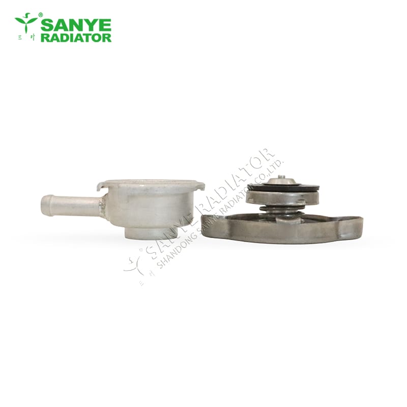 Radiator cap 6.5x4.5x2.5 (cm) with spout Aluminum Iron Galvanized