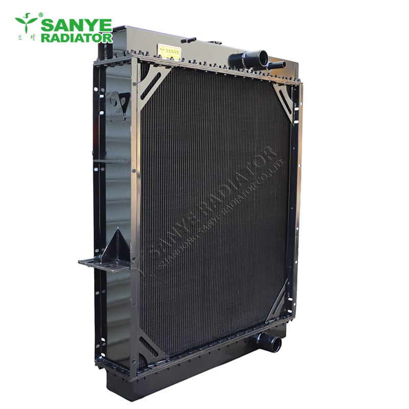 Copper radiator for road mixer adapted to XCMG