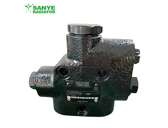 Flushing valve for monorail train spare parts