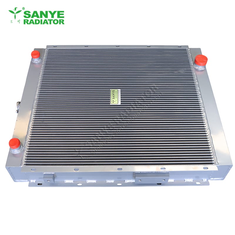 Customized aluminum radiator for special machinery