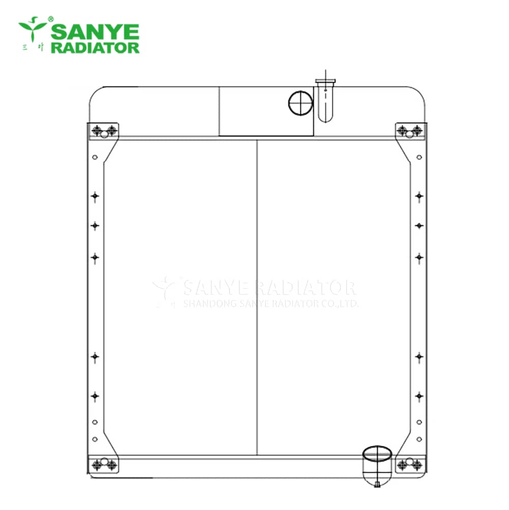 Caterpillar CA7N7330,7N-7330,7N7330 Copper Radiator for Caterpillar CAT 140G 12G 14G Land Leveler 3306 Engine