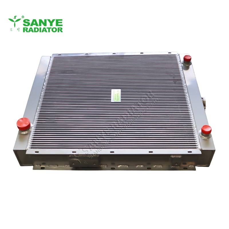 Customized aluminum radiator for special machinery