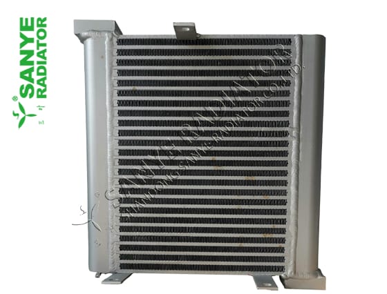 Customized pump truck oil coolers