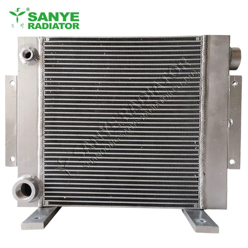 Sanitation truck oil cooler