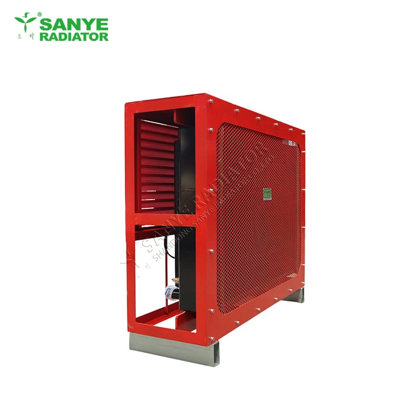 Well Workover Radiator with Dual Fan Temperature Controller for Oil Drilling Machinery