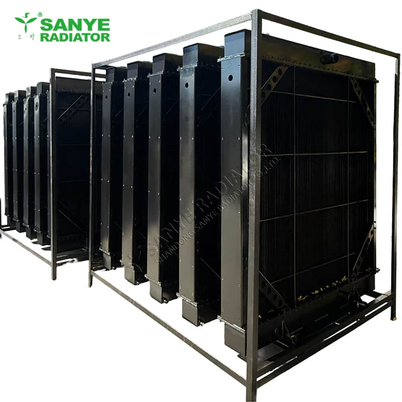 1000KW Generator Set Copper Radiator Assembly