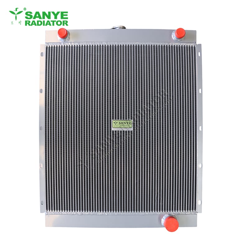 Customized aluminum radiator for special machinery