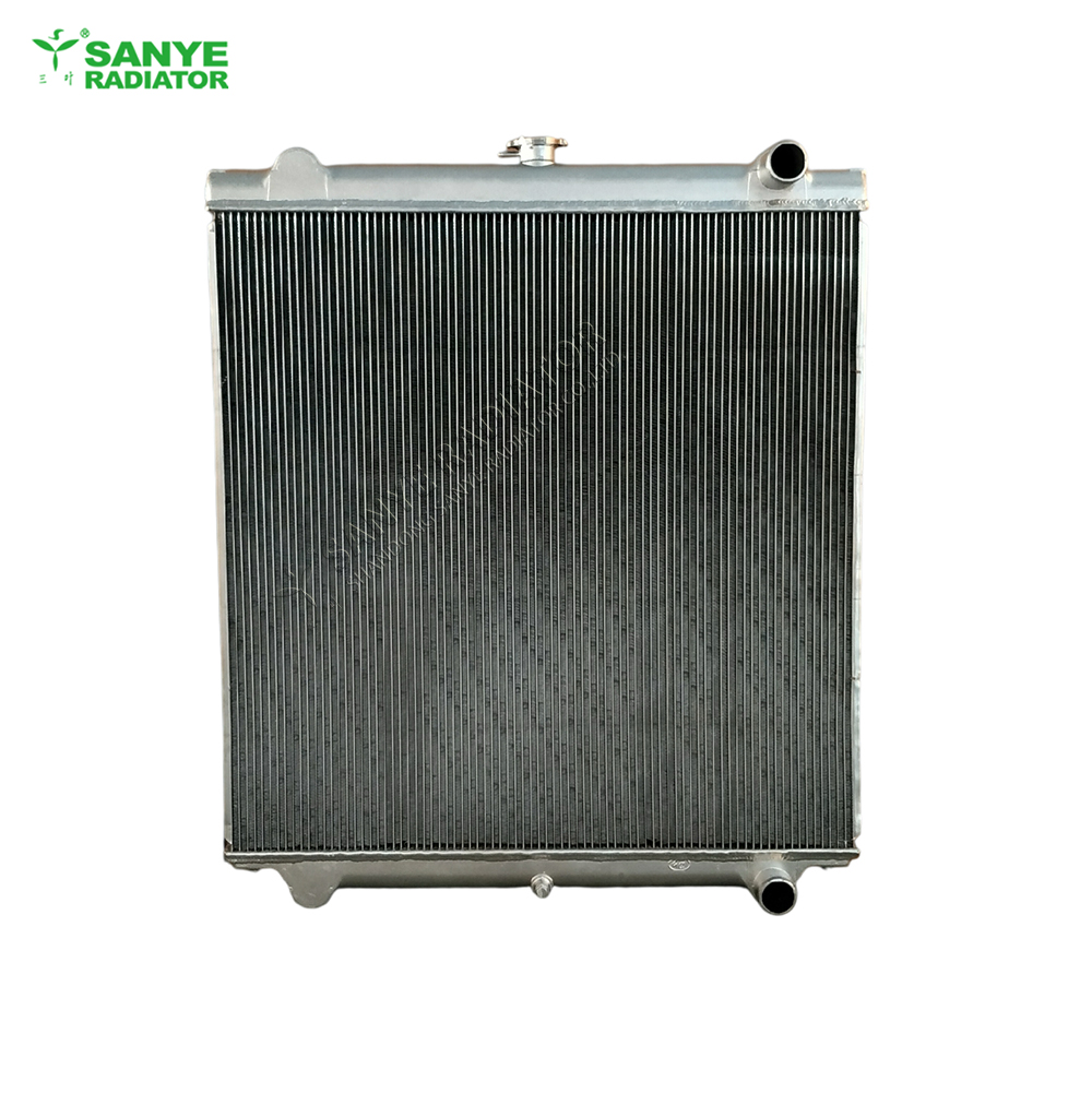 aluminum-plate-fin-radiator-for-hitachi-200-6-excavator