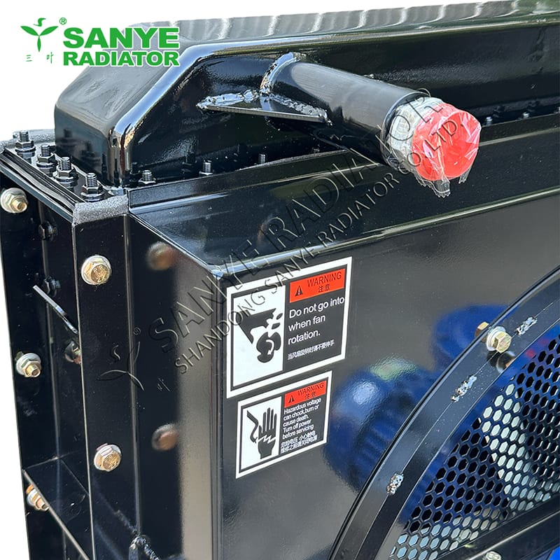 Customized radiators for explosion-proof machinery