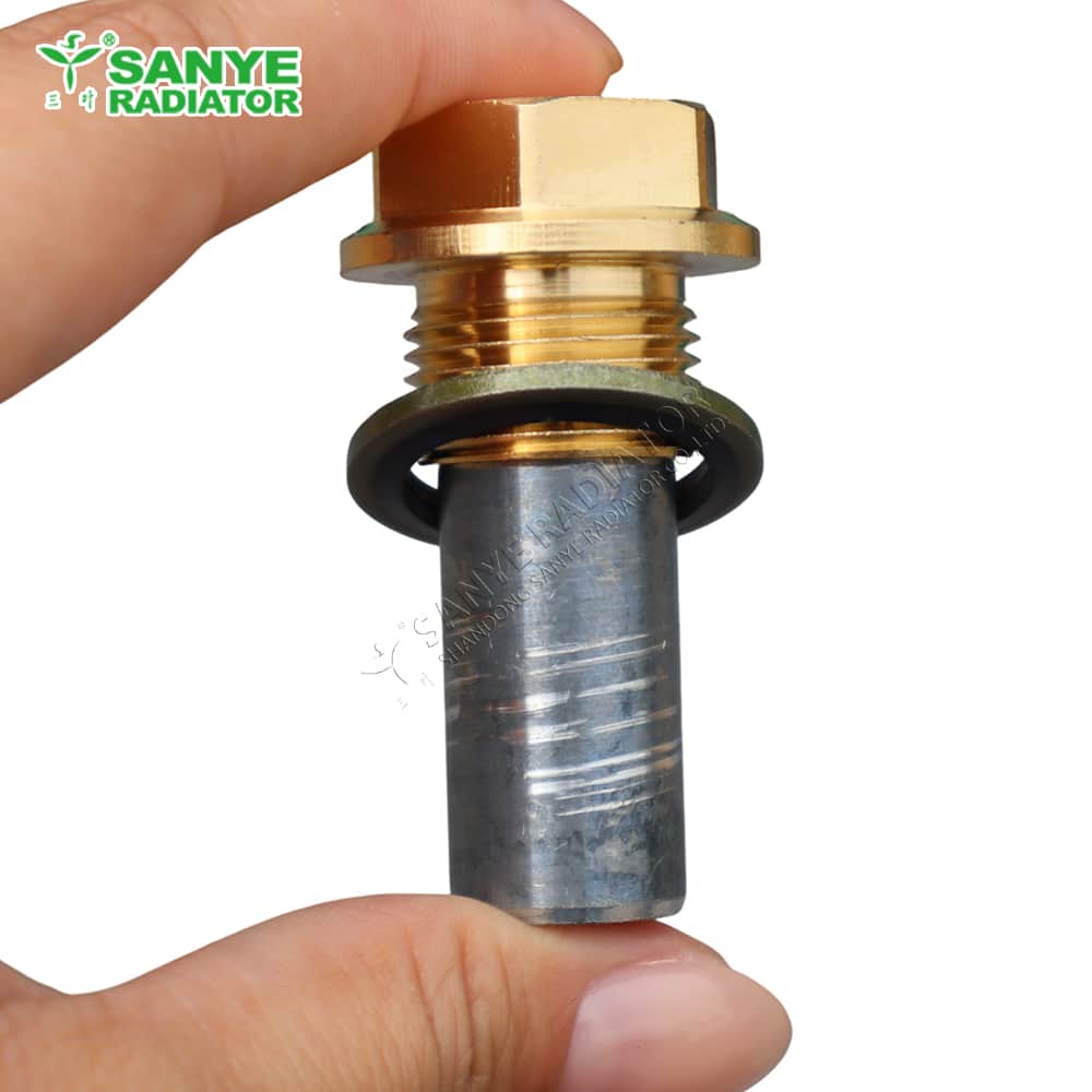 20x1.5 screw plugs and zinc rods