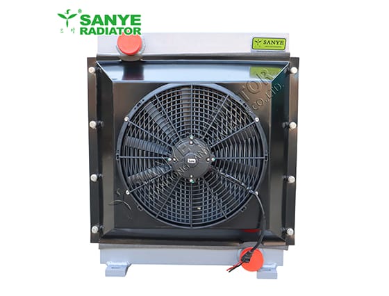40KW Aluminum Radiator Assembly (24V12V) for Hydraulic Snow Removal Vehicle