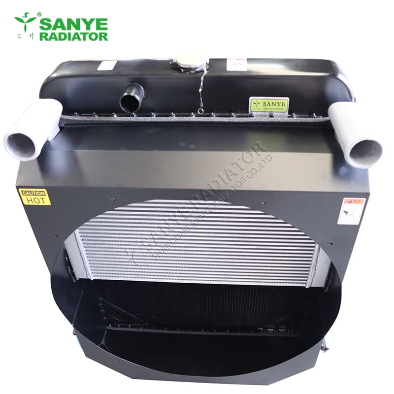 162KW/180KW铜铝散热器总成适用于抛雪机除雪车