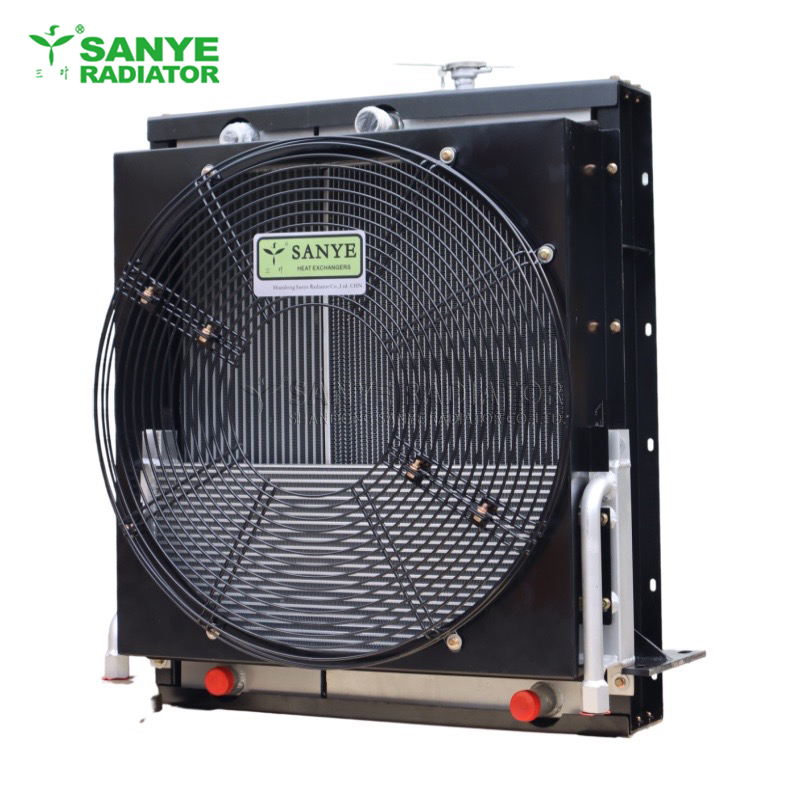sem-650-650b-660b-wheel-loader-aluminum-radiator-assembly-water-tank-oil-cooler