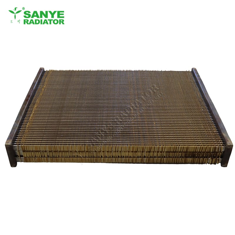 Radiator Core Purple Copper Brass Seamless & Sewn Tube Sheet Type Flat Tube Assembly Type