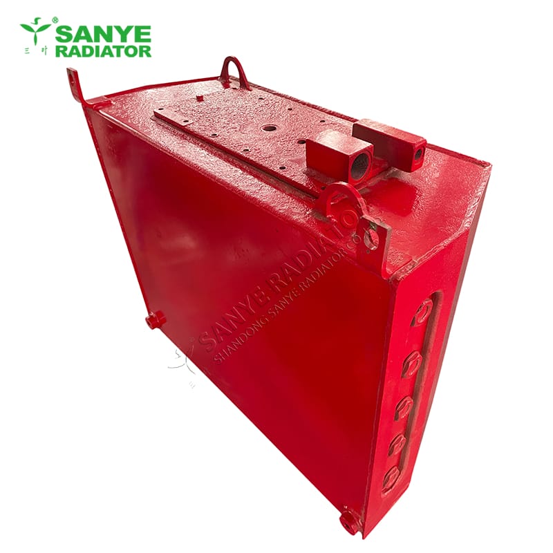 Diesel tanks for monorail crane trains