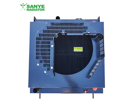 Baudouin 4M11G90 Copper Radiator 1001065717 for 128KW Generator Set