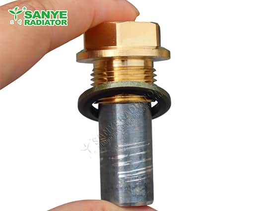 20x1.5 screw plugs and zinc rods