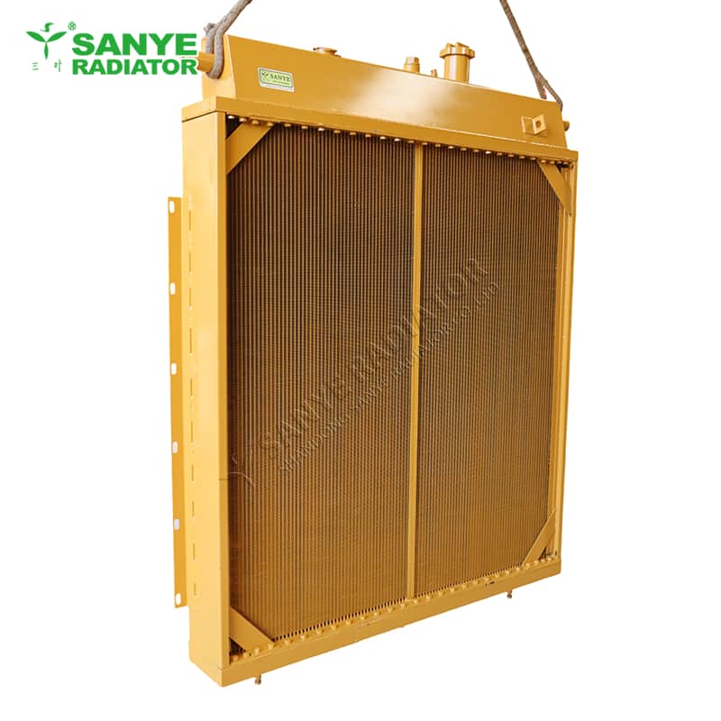 Komatsu 375-5 copper tank radiator for bulldozer