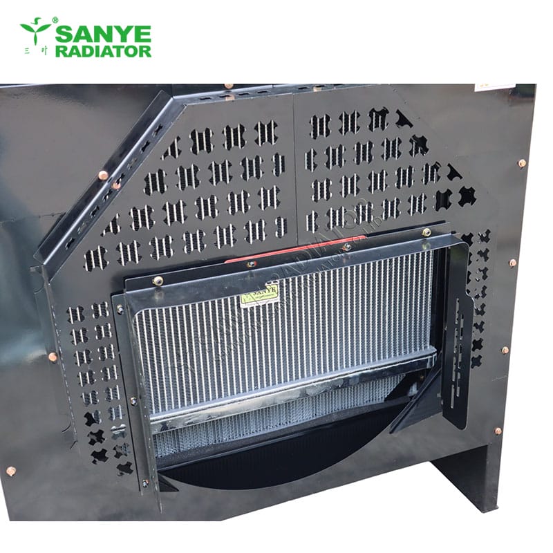 P13D490E Aluminum Radiator for Weichai / Yuchai / Cummins Generator Sets