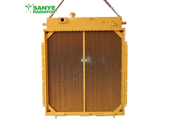 Komatsu 375-5 copper tank radiator for bulldozer