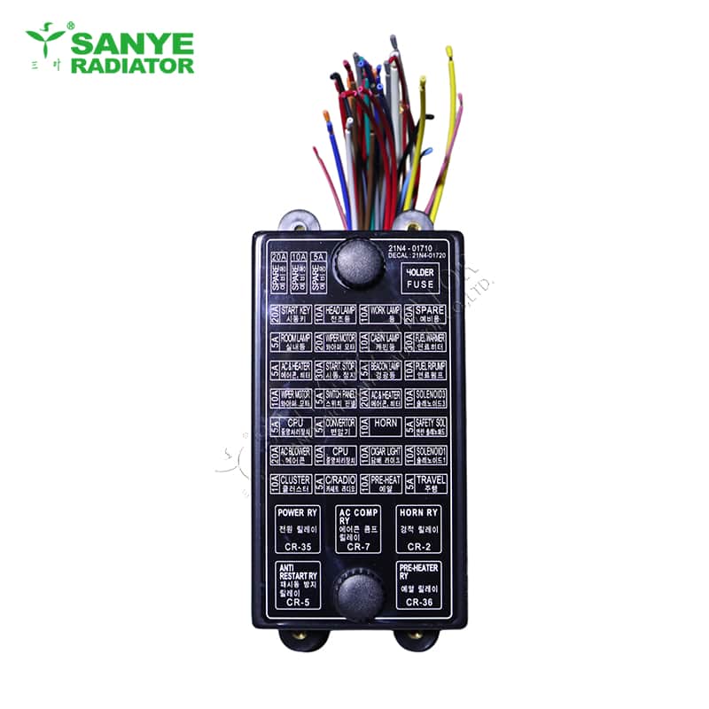 R210-7 Fuse Box Harness for Hyundai Excavators