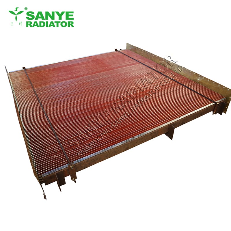 Custom radiator copper core for genset