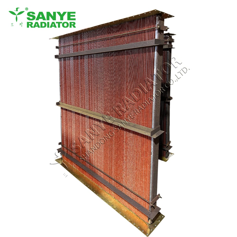 Custom radiator copper core for genset